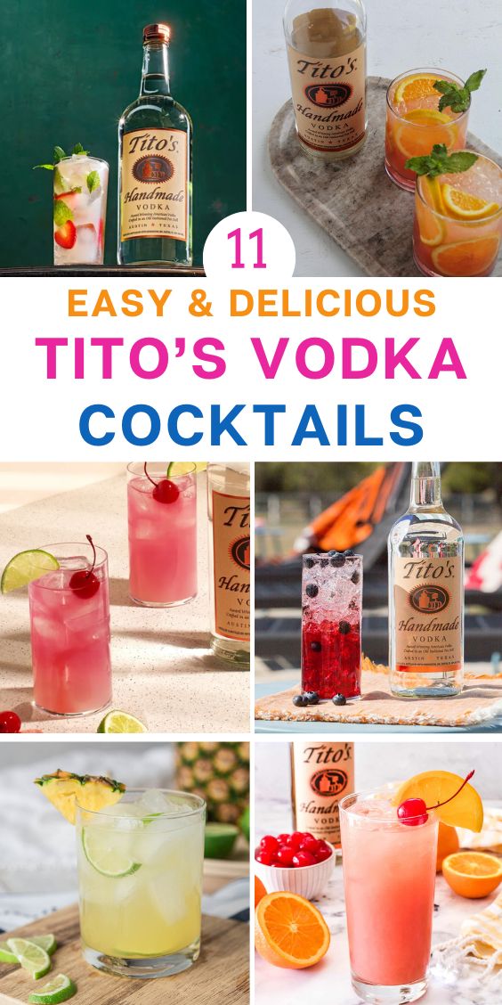 11 Titos Cocktail Recipes easy