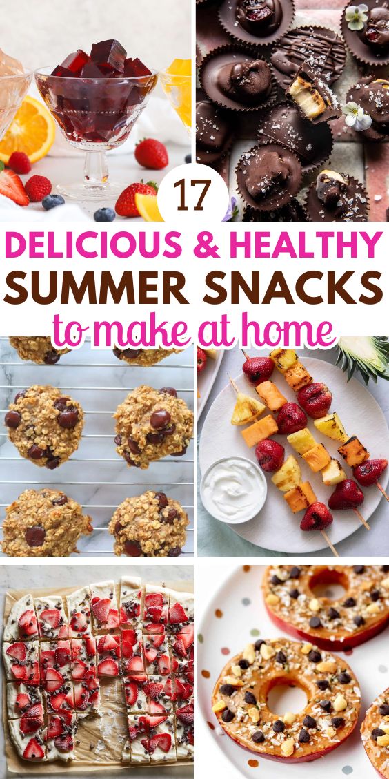 17 Easy Healthy Snacks to Make at Home