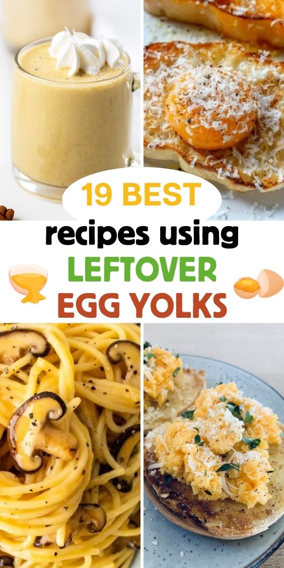 19 best leftover egg yolk recipes