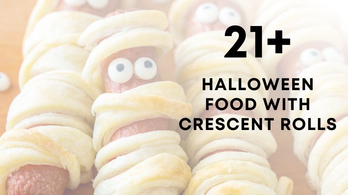 21 halloween food with crescent rolls