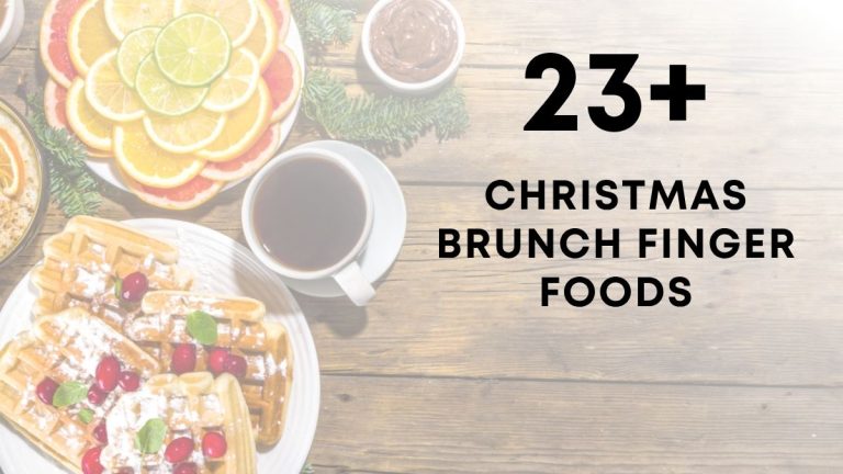 Delicious Christmas Brunch Finger Foods