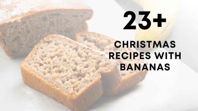 Easy Christmas Recipes With Bananas