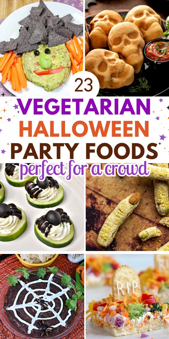 23 Vegetarian Halloween Party Food easy