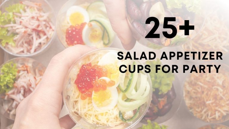 Individually Served Salad Appetizer Cups for Party
