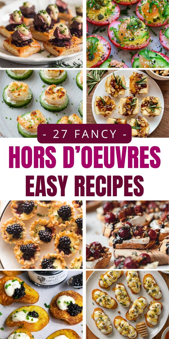 27 Fancy Horsdourves Appetizers