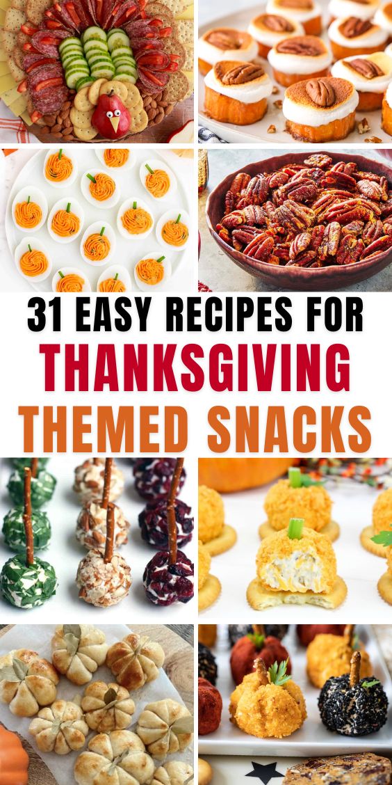 31 fun Thanksgiving Themed Appetizers