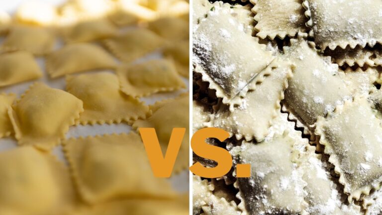 Agnolotti Vs Ravioli