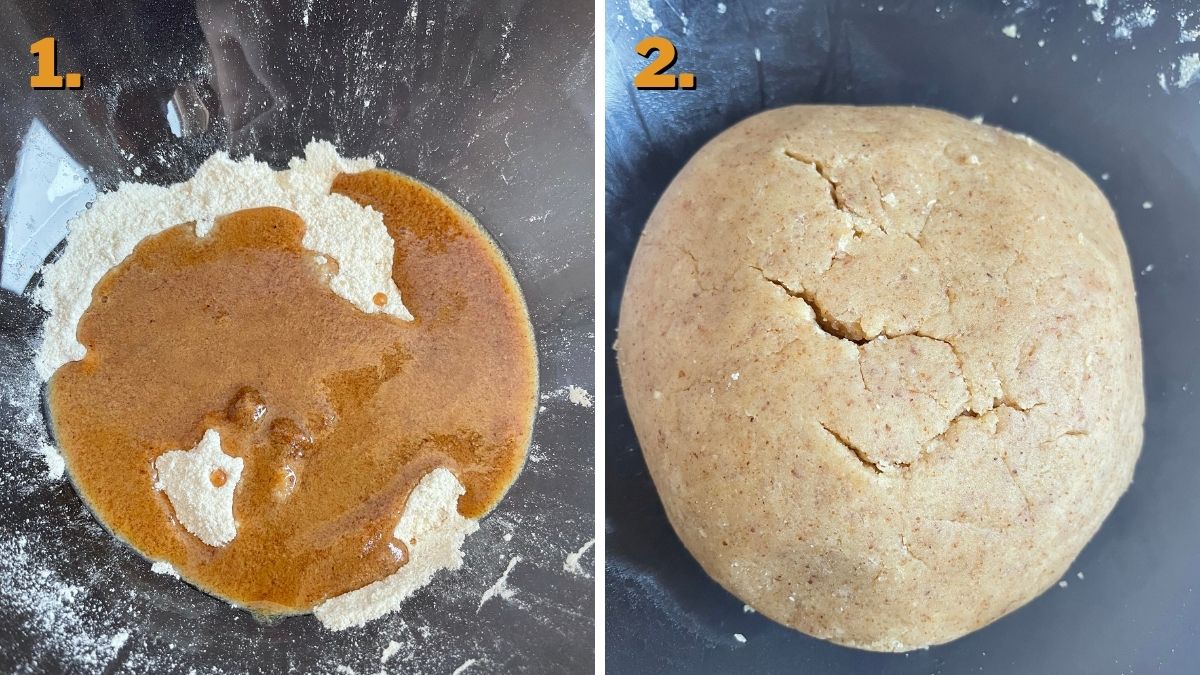 Almond Raspberry Sandwich Cookies