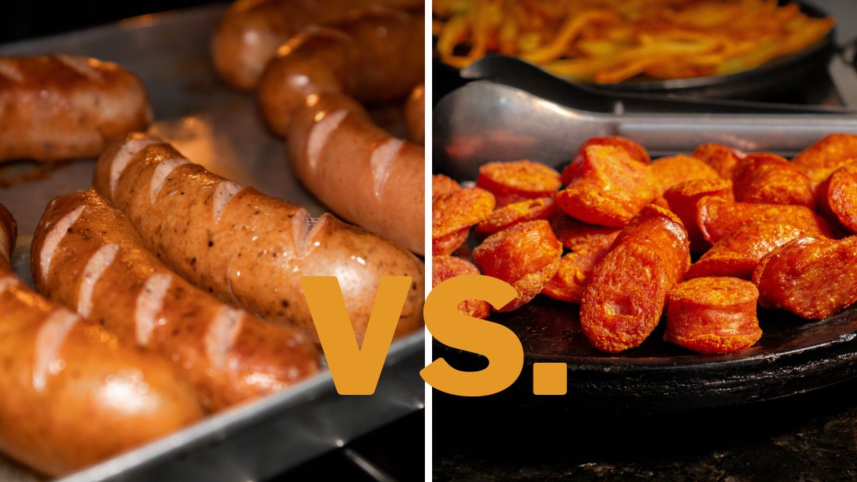 Andouille vs. Linguica