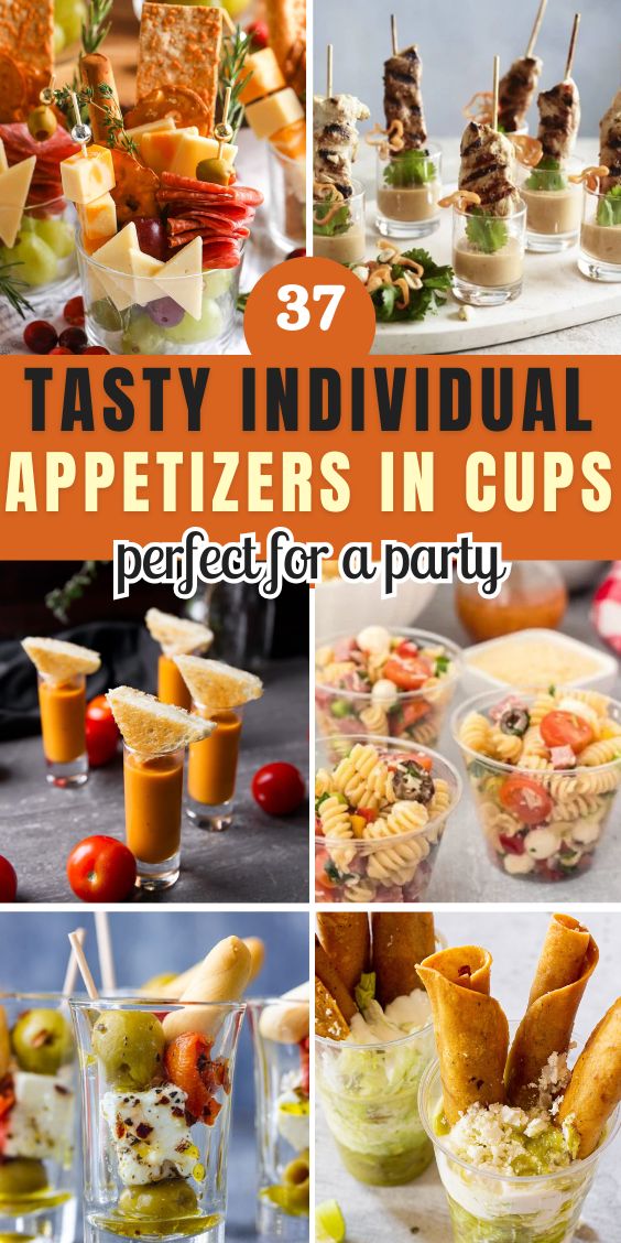 Appetizers In A Cup Individual