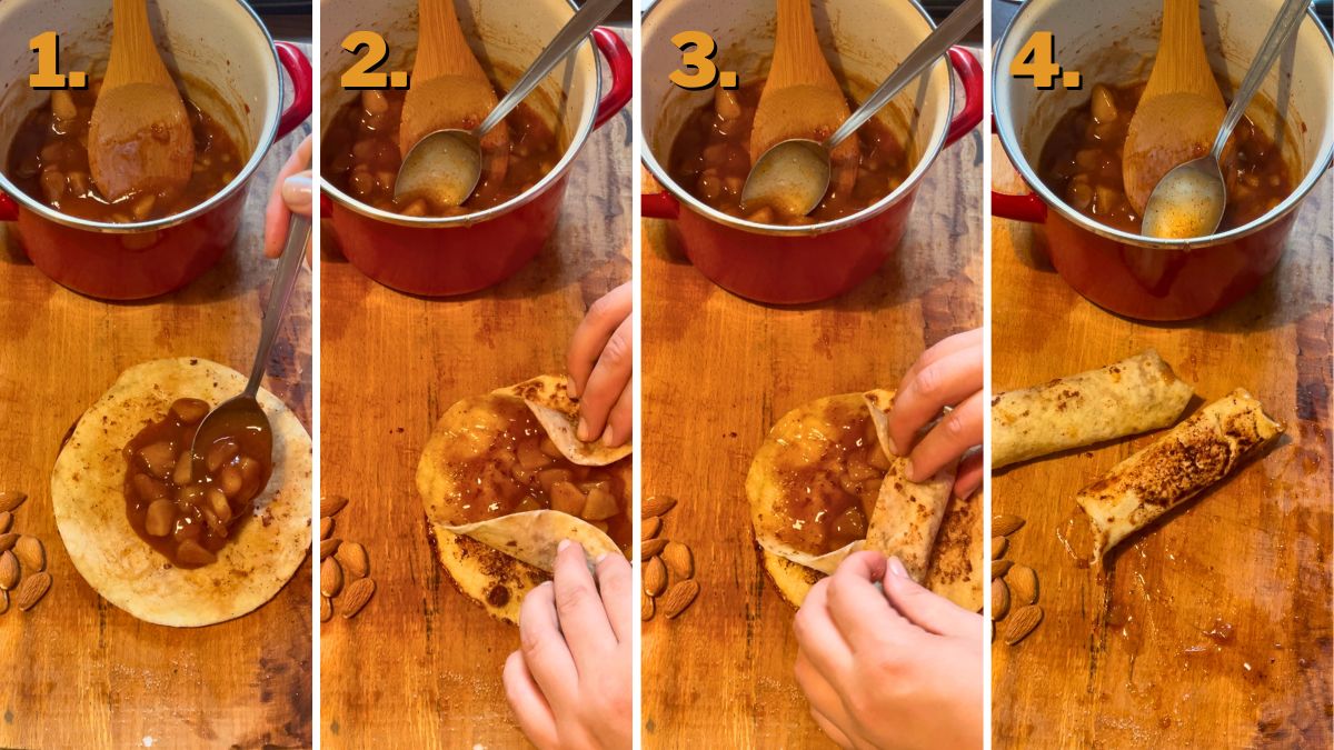 Assembling the Enchiladas