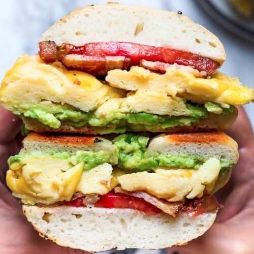 BAGEL BREAKFAST SANDWICH 10