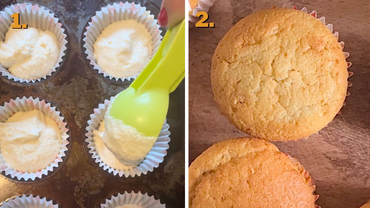 Baking Heavenly White Chocolate Cupcakes