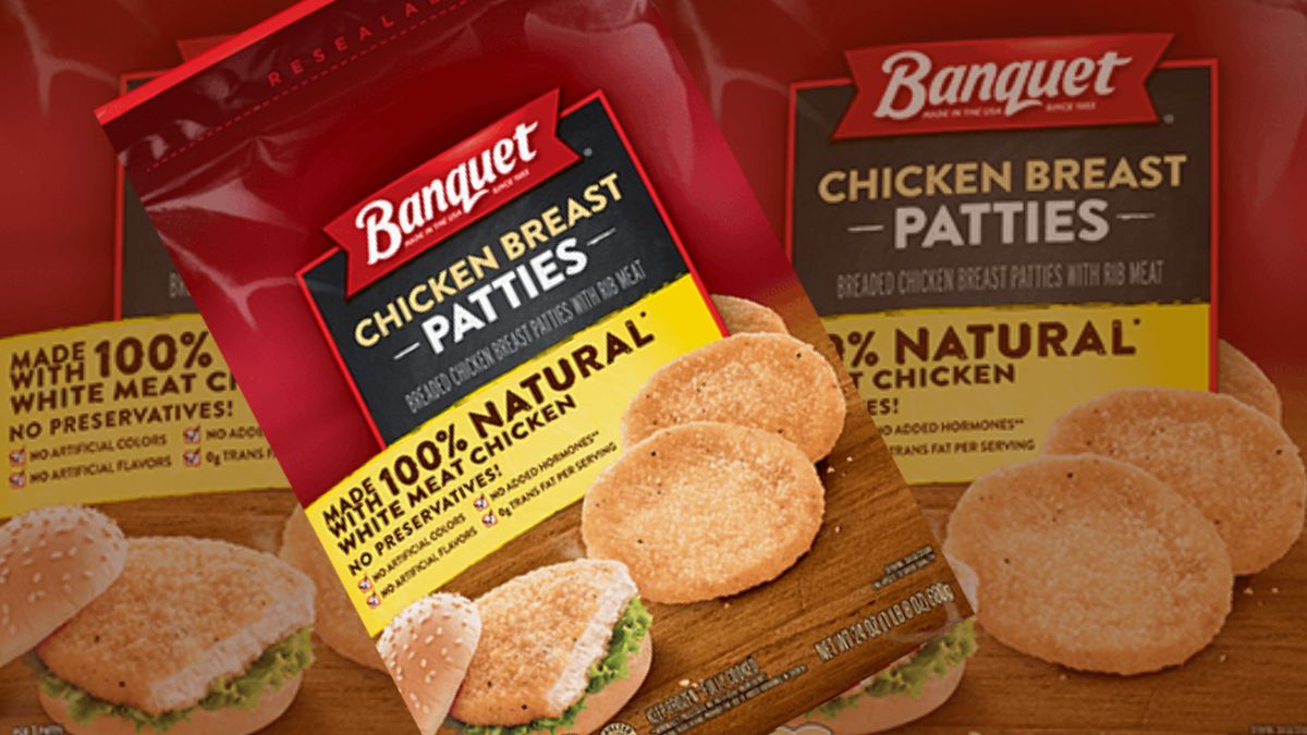 Banquet Chicken Breast Patties