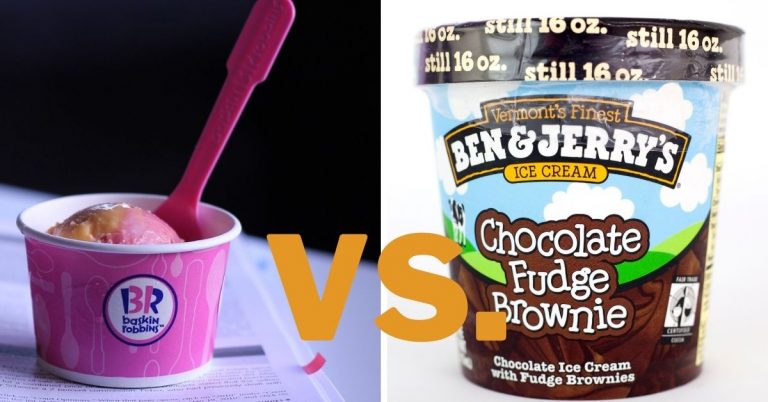 Baskin Robbins Vs Ben & Jerrys