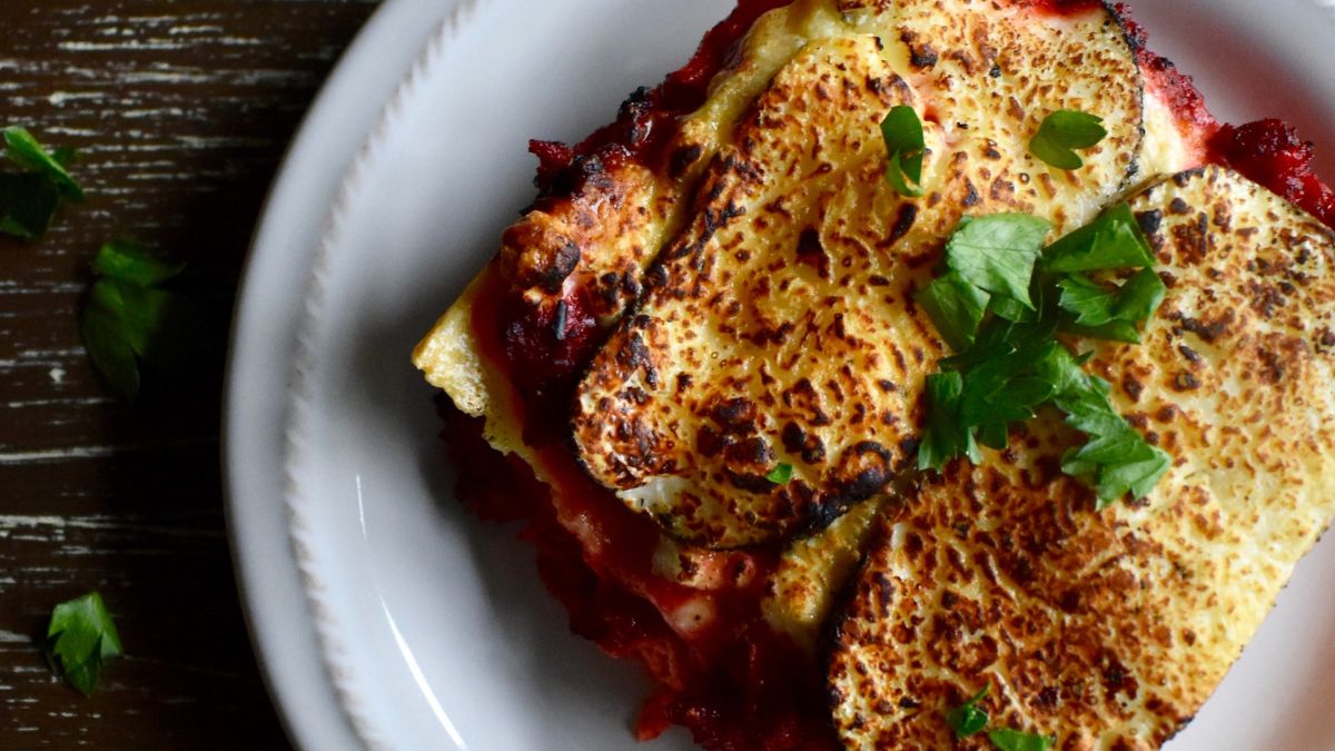 Best Frozen Veggie Lasagna