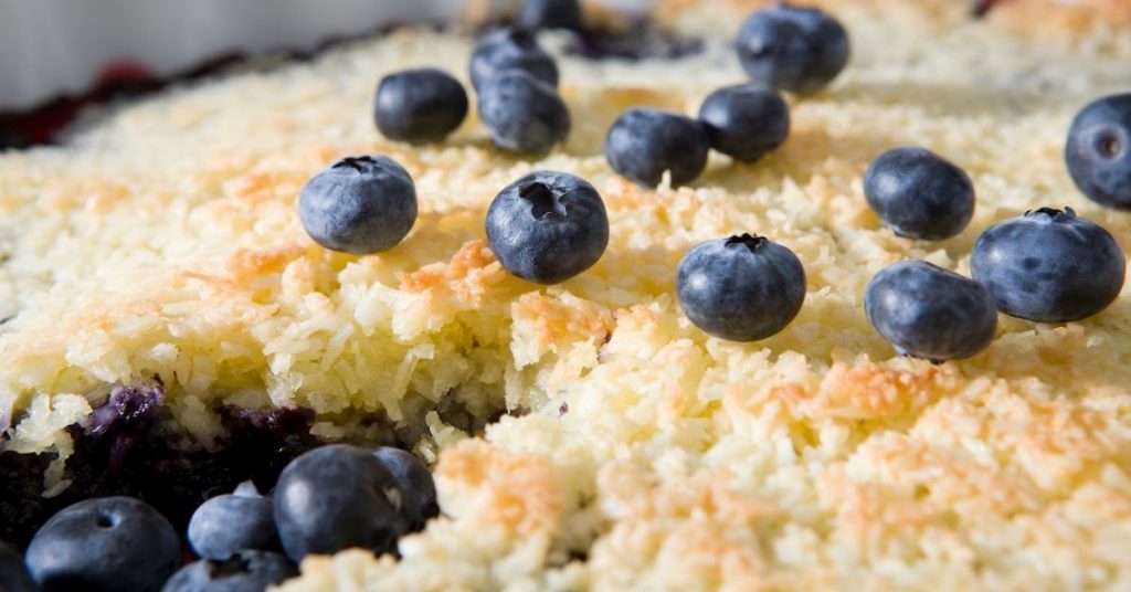 Blueberry pie hot or cold