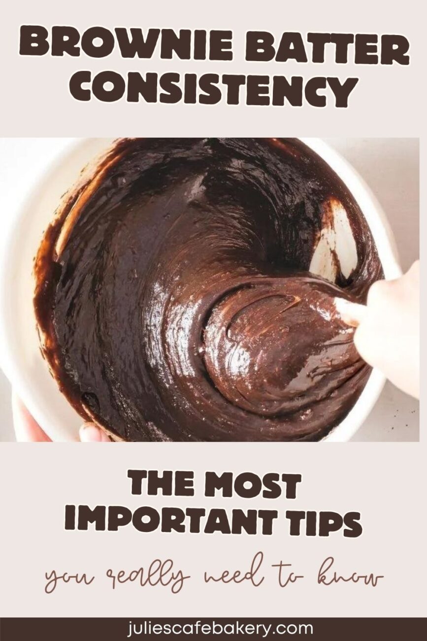 Brownie Batter Consistency 1