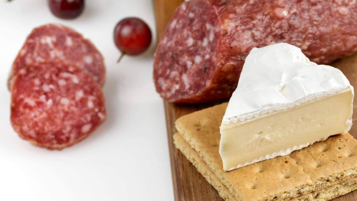 Camembert for Salami and Crackers