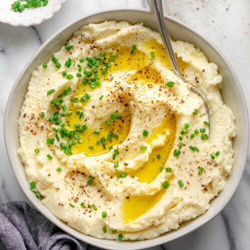 Cauliflower Mashed Potatoes 7