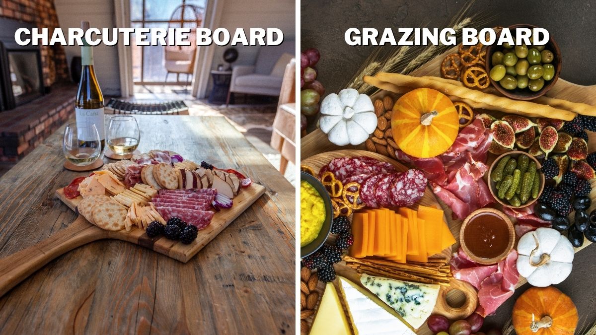 Charcuterie vs. Grazing Board