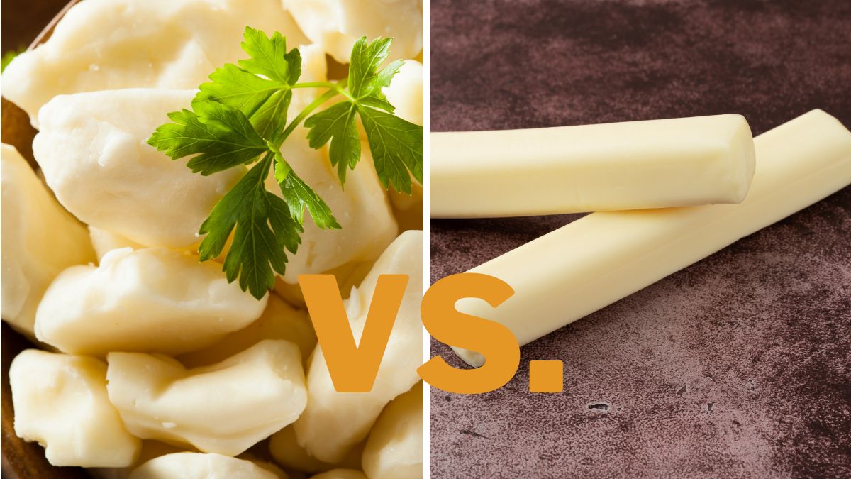 Cheese Curds vs. Mozzarella Sticks