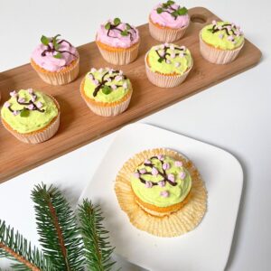 Cherry Blossom Cupcakes