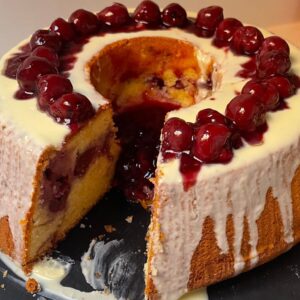 Cherry Pie Filling Bundt Cake 1