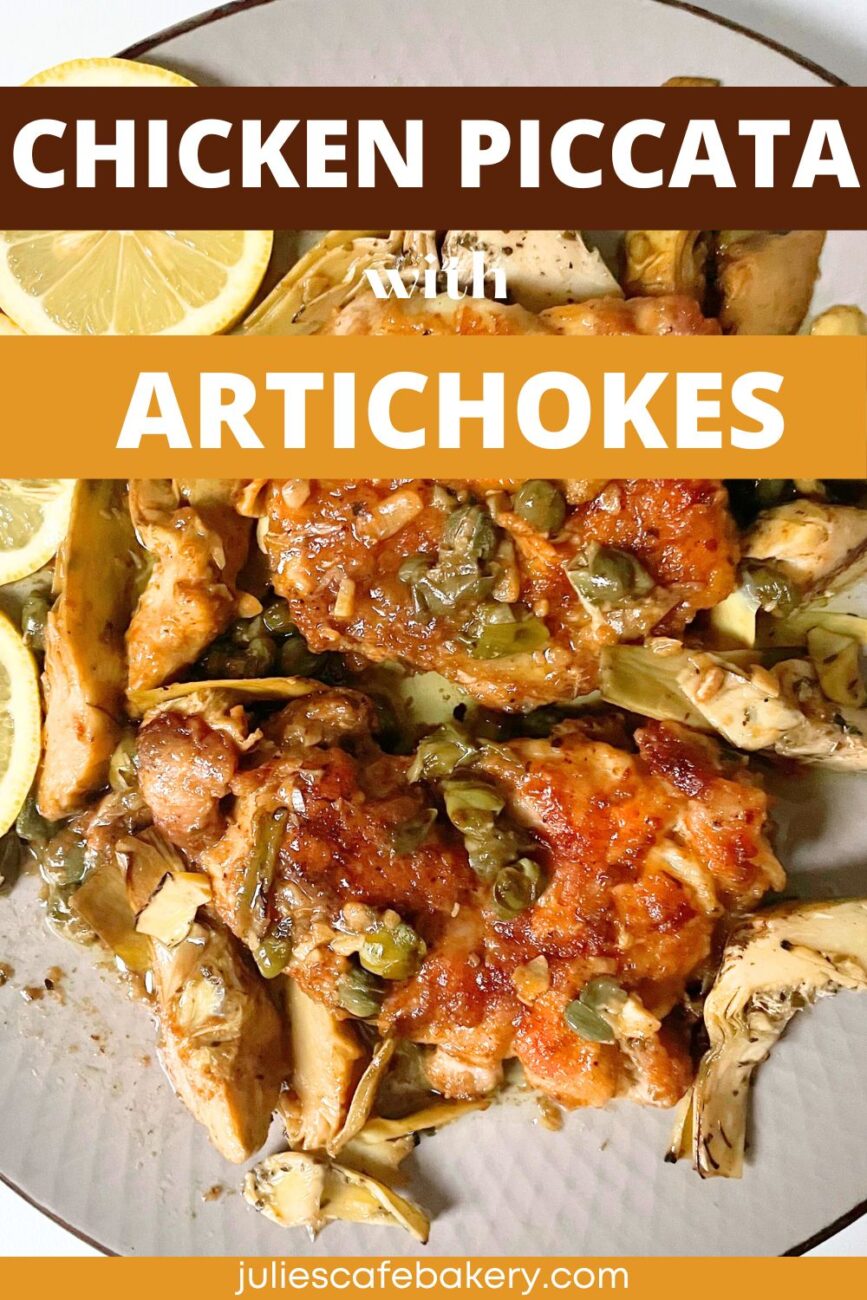 Chicken Piccata with Artichokes pin