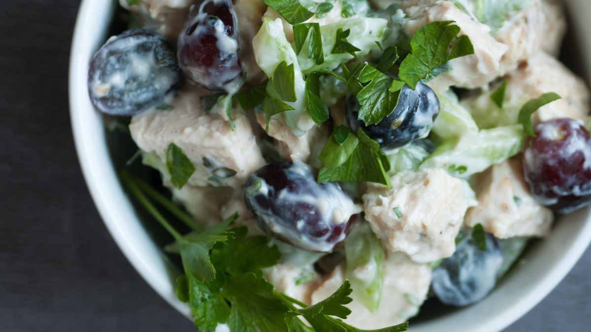 Chicken Salad with Olives