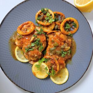 Chicken Thigh Piccata