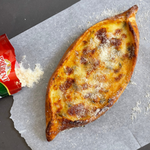 Chicken and Mushroom Pide