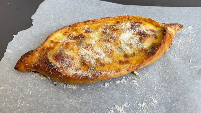 Chicken and Mushroom Pide