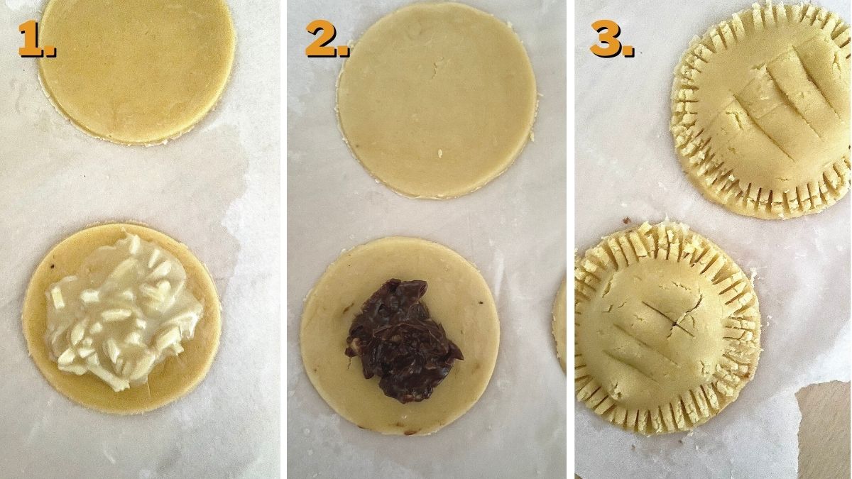 Chocolate Almond Hand Pies