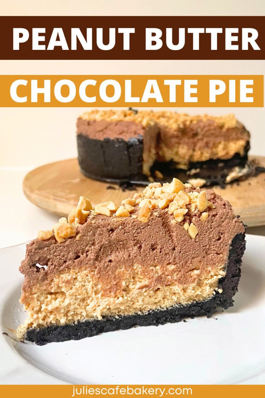 Chocolate Peanut Butter Pie pin