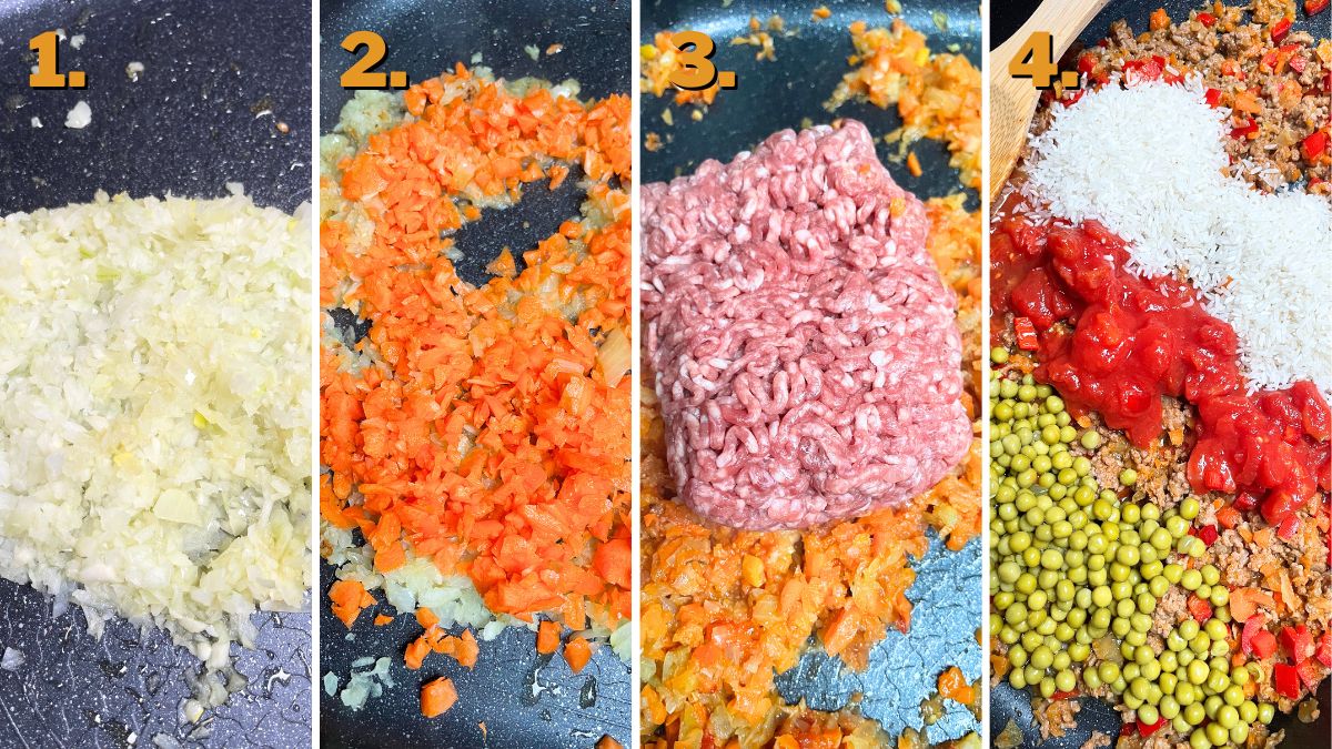 Chopping Frying and Cooking