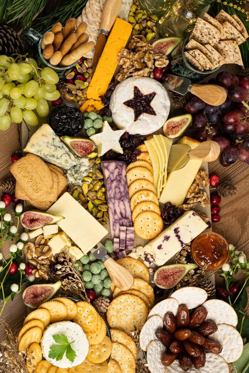 Christmas Cheese Board Grazing Platter 27