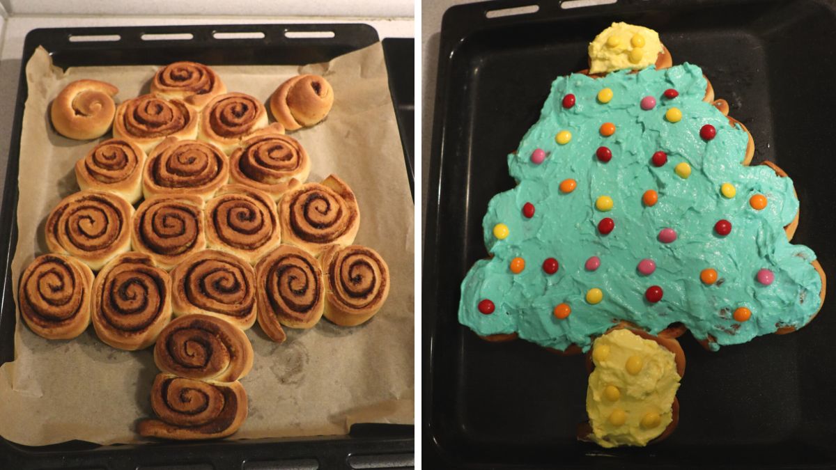 Christmas Cinnamon Rolls 3