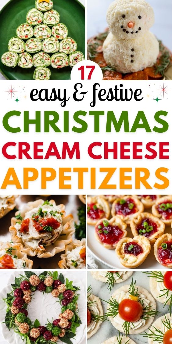 Christmas Cream Cheese Appetizers