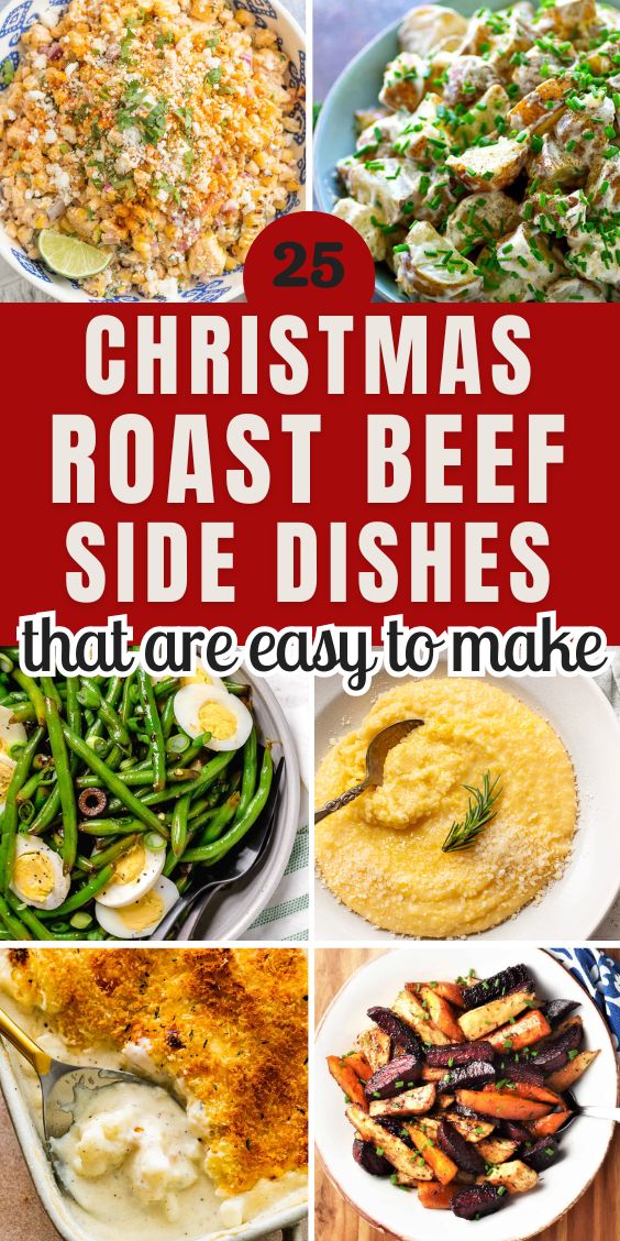 Christmas Dinner Sides With Roast Beef