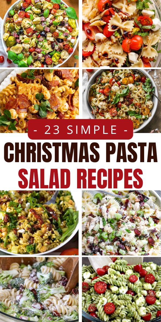 Christmas Pasta Salad Recipes 1