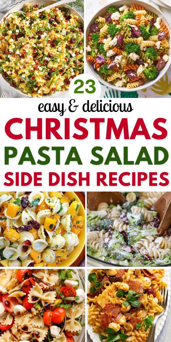 Christmas Pasta Salad Recipes