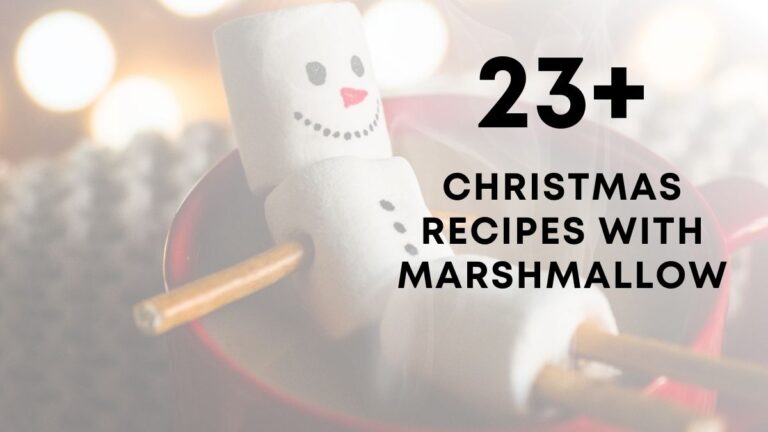 Christmas Recipes With Marshmallow