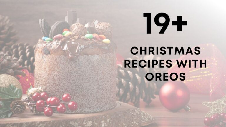 Christmas Recipes With Oreos