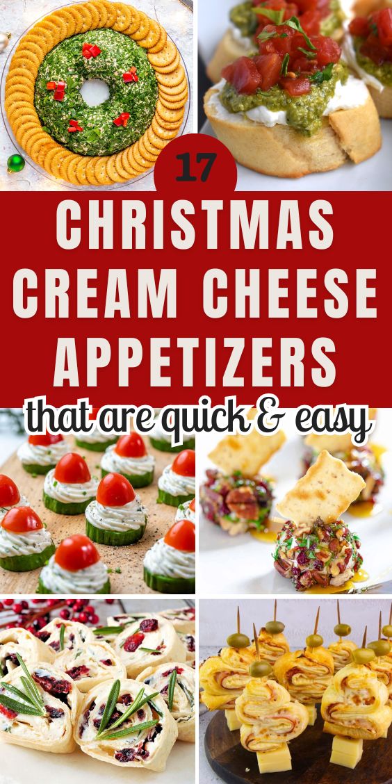 Christmas appetizers with Cream Cheese easy recipes