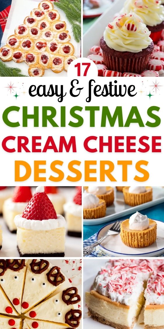 Christmas desserts with Cream Cheese easy