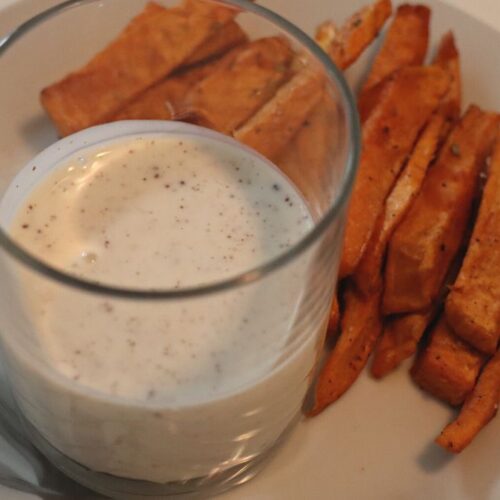 Cinnamon Dipping Sauce for Sweet Potato Fries