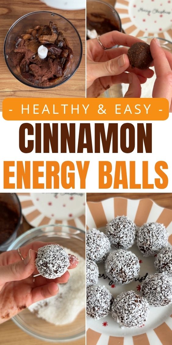 Cinnamon Rolled Oats Energy Balls Recipe easy