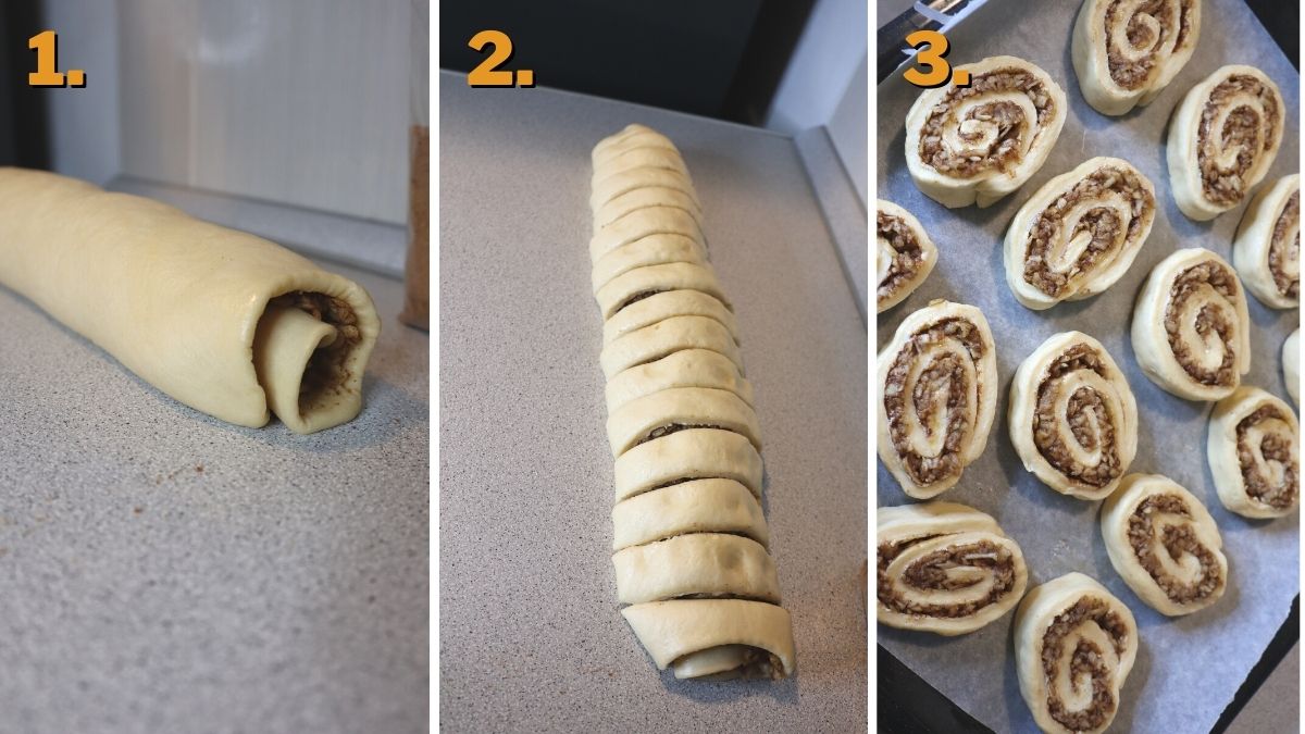 Cinnamon Rolls with Apple Pie Filling