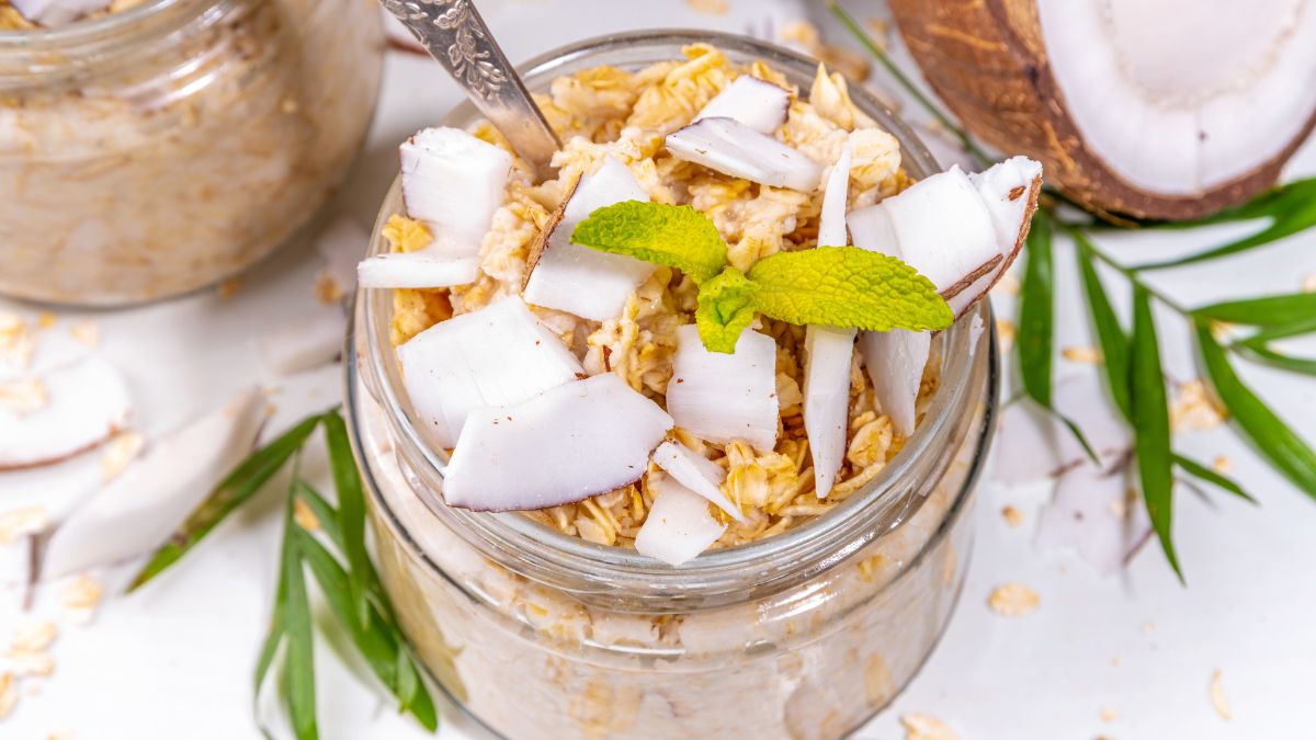 Coconut Milk Overnight Oats